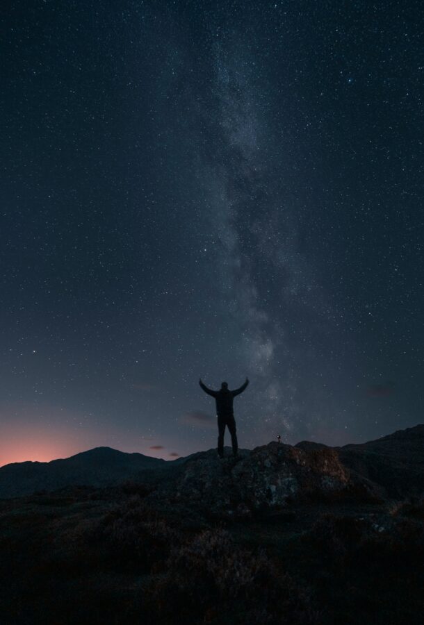 God created the stars and everything in between them.